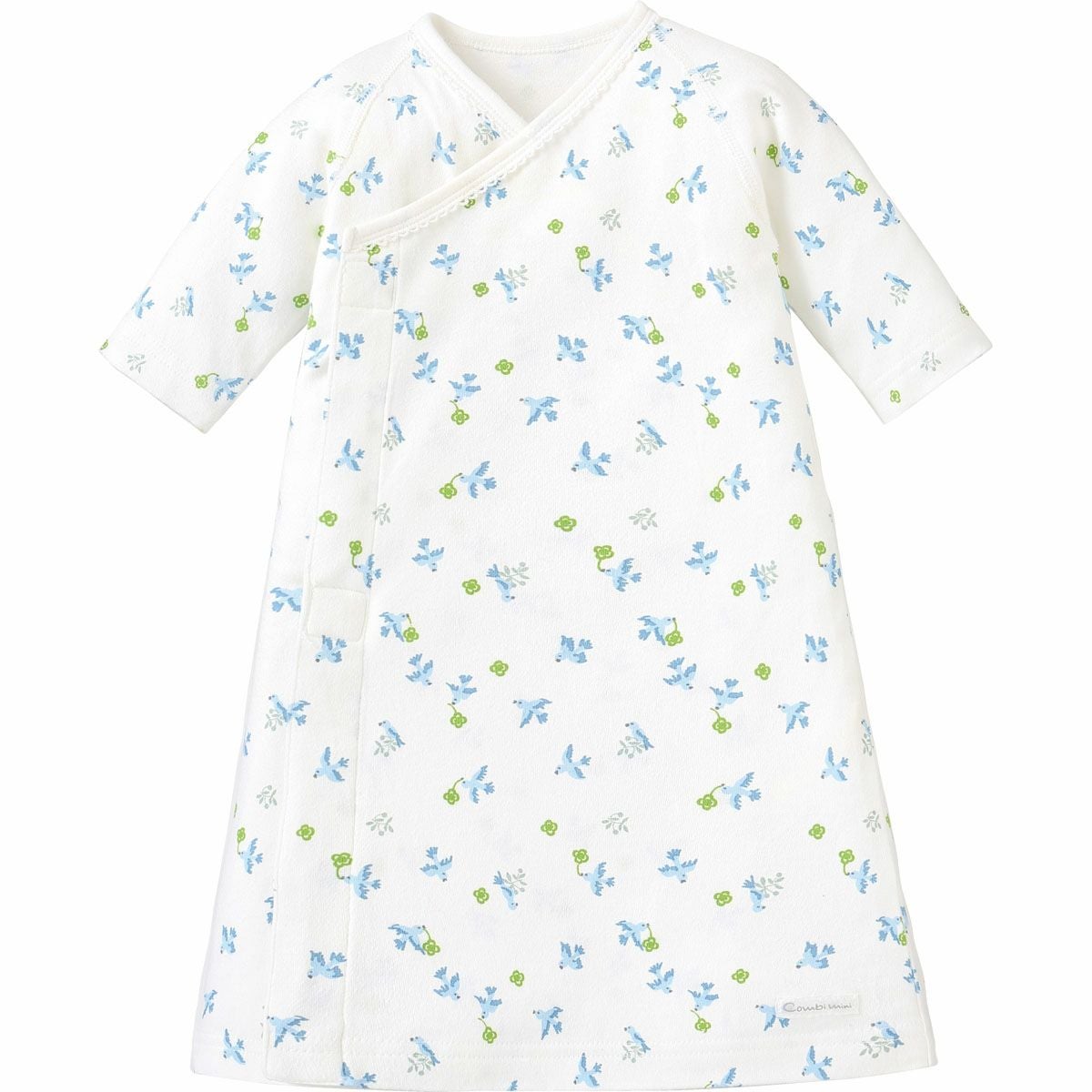 「ラップドレス（しあわせの青い鳥）」ブルー