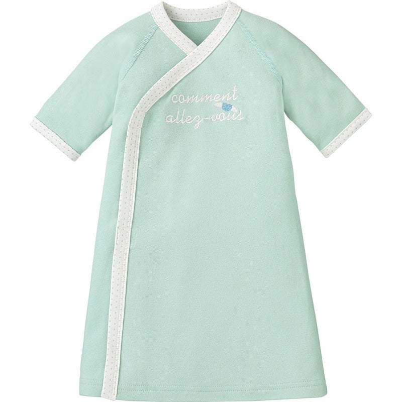 「ラップドレス（メッセージモチーフ）」グリーン