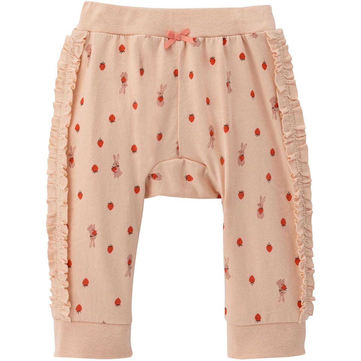 サイドフリルラップパンツ（うさいちご）