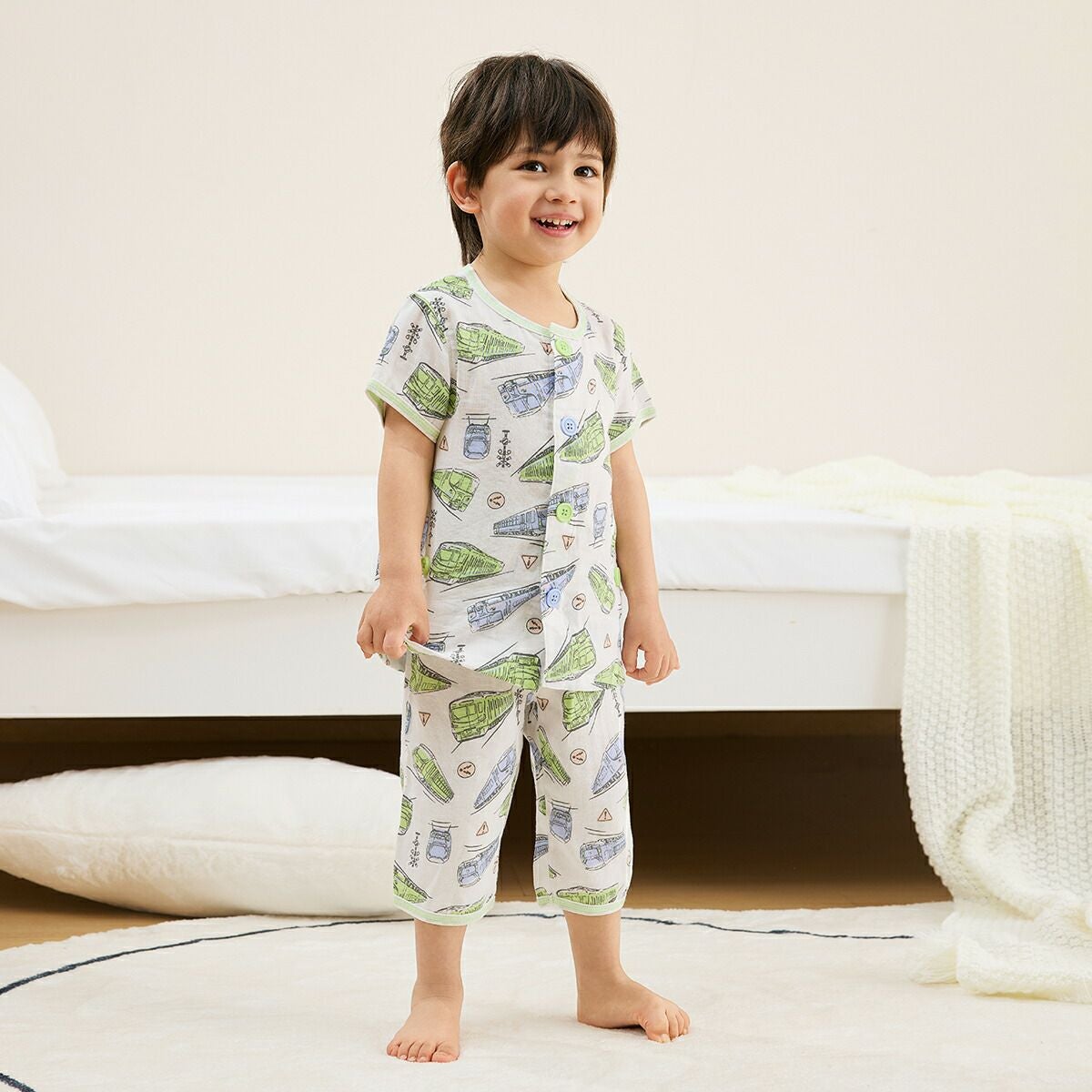 ともちゃん CAMP WITH BEAR&MINI 重ね着風 半袖Tシャツ – Hystericmini OnlineStore