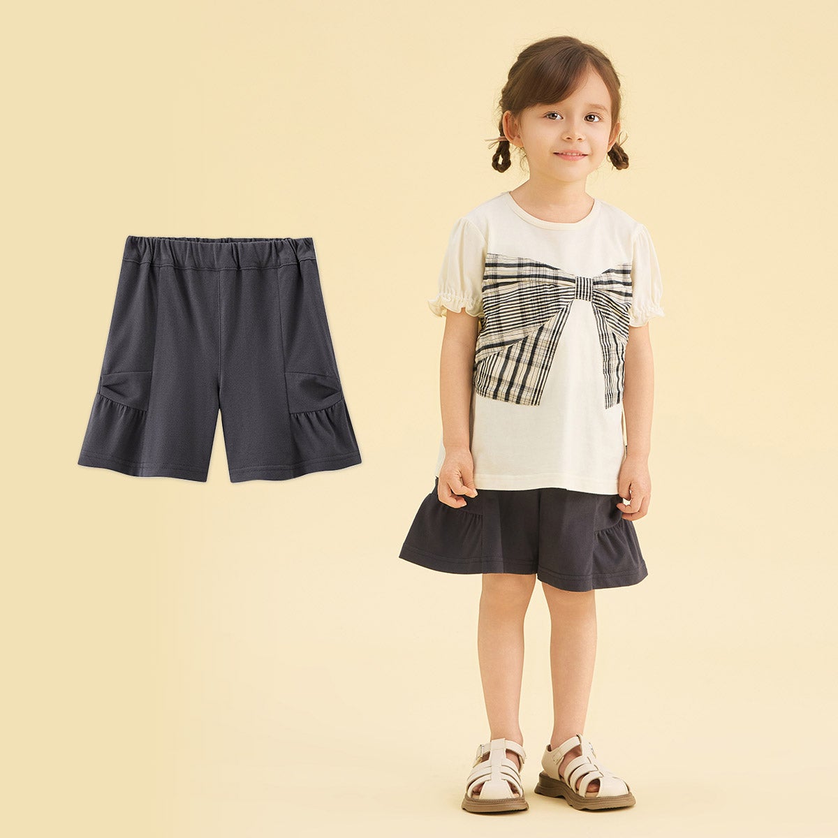 ストレッチカノコキュロットパンツ | コンビミニ公式ストア